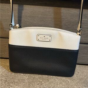 Kate Spade Two-Tone Black and White Crossbody Bag